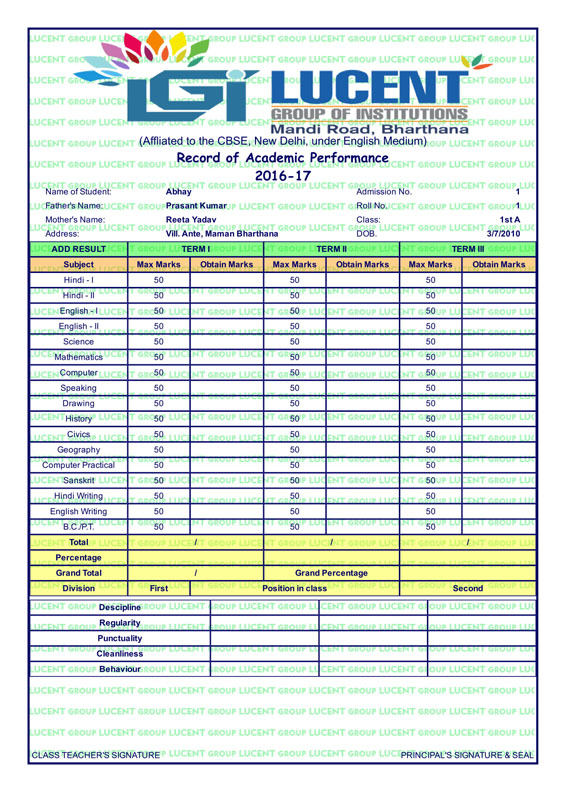 CUSTOM DESIGNS AND FORMATS